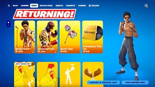 All NEW Returning Item Shops Leaked [upl. by Pytlik]