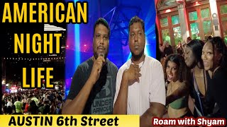 AMERICAN NIGHT LIFE  USA Tamil Vlogger  USA Tamil Vlog  Roam with Shyam [upl. by Adelaide]