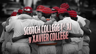 Scotch College 1st XI vs Xavier 2017 [upl. by Luing876]