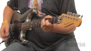 Fender Blacktop Strat HH demo [upl. by Inhoj]