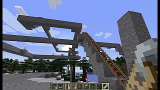 Minecraft fast minecart sorter [upl. by Annahael]