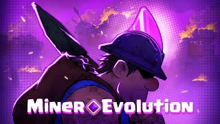 Miner Evolution  Clash Royale [upl. by Eidok]