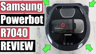 Samsung Powerbot R7040 Review  Robot Vacuum Tests [upl. by Yeldua]