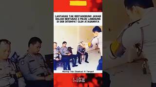 3 POLISI DI EKSEKUSI LANTARAN TAK BERTANGGUNG JAWAB SAAT BERTUGAS polisi polri polisiindonesia [upl. by Dareen77]