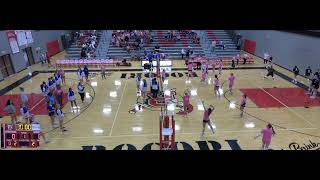 Rocori High School vs St Cloud Cathedral High School Womens Varsity Volleyball [upl. by Aerdua]