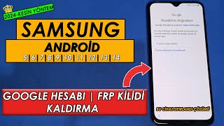 Bu Cihaz Sıfırlandı ÇözümüGmail Google Hesabı Nasıl KaldırılırFrp Bypass\u00100 Kesin Çözüm2024 [upl. by Flower797]