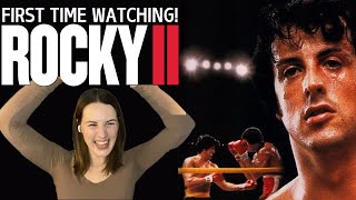 ROCKY II 1979  BRITISH GIRL FIRST TIME WATCHING  MOVIE REACTION [upl. by Naimed]