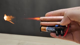 how to make Tiny Flamethrower at Home  how to make flash gun [upl. by Scrivenor]