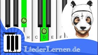 Cro  Unendlichkeit  Klavier lernen  Musiknoten  Akkorde [upl. by Aihsena]