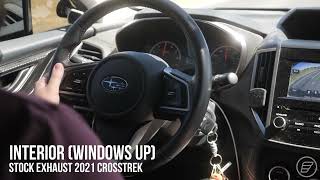 Crosstrek Impreza Wagon Nameless 5 Inch Muffled Catback vs Stock Exhaust System [upl. by Lukash]