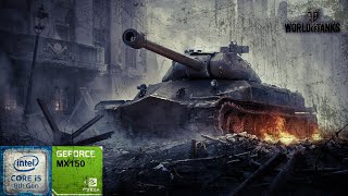 World of Tanks  MX150 amp i5 8250u Lenovo Ideapad 320330 [upl. by Ydur]