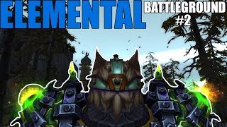 73 Elemental Shaman PvP  DAILY BATTLEGROUND 2 WoW Legion 73 [upl. by Laurentium]