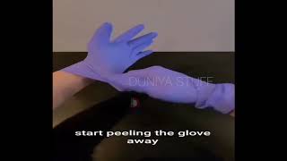 Sterile Gloving and Degloving  Sterile Gloves  Proper Technique [upl. by Novihc]