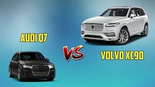 КРАШ ТЕСТ Audi Q7 и Volvo XC90 2016 год [upl. by Rodi]