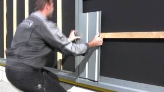 RHEINZINK SPLine facade cladding installation guide danish [upl. by Niwrehs]