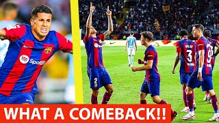 Crazy Reactions To Joao Cancelo’s Comeback Goal vs Celta Vigo [upl. by Attem52]