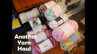 Granny Square Peg Another Yarn Haul [upl. by Kay]