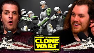 Star Wars The Clone Wars Episode 3 amp 4 FIRST TIME Reaction [upl. by Pyszka]