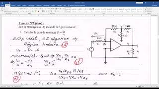 Examen avec correction module électronique fondamentale L2 électronique 2023 [upl. by Stinky]