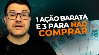 BBDC4 POMO4 PFRM3 E INTB3  Uma ação BARATA e três para NÃO COMPRAR [upl. by Alaik980]