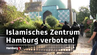 Nach Razzia in Blauer Moschee Bundesinnenministerium verbietet das IZH [upl. by Nnaihs]