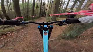 Getting chased by m8rky at Danny Harts descend bike park [upl. by Zwiebel307]