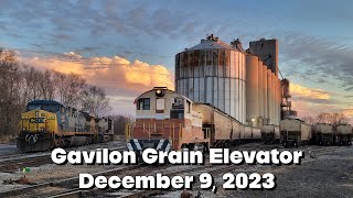 TONS of Action at Gavilon Grain Elevator in Terre Haute Indiana  December 9 2023 [upl. by Christensen]