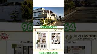 Home plan  SGIR Silverwoods Poonapalli Hosur  3 bhk duplex villas for sale in Hosur  9652075664 [upl. by Idram384]