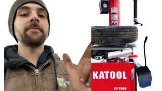 KATOOL T800 Tire Machine ReviewAssembly [upl. by Pinto]