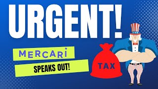 Why Mercari is Fighting New 1099k Tax Laws [upl. by Essile]