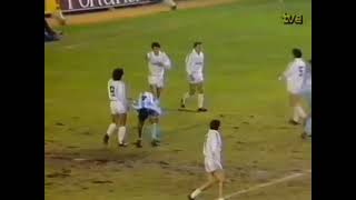 Emílio Butragueño Real Madrid  11011989  Real Madrid 2x1 Málaga  1 gol [upl. by Linc]