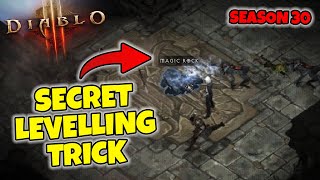 Must Know SECRET Magic Rock Trick Diablo 3 Season 30  Darkening of Tristram [upl. by Cohe14]