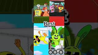 Who the Best spongebob spongebobsquarepants funny memes squidward spongebobexe cosplay [upl. by Nievelt]