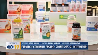 Farmacie comunali Pesaro sconti 20 su integratori [upl. by Akiemat]