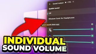 How to Change Sound Volume for Individual Programs on Windows [upl. by Trefler]