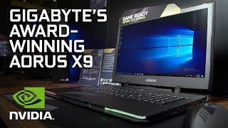 GIGABYTEs AORUS X9 Wins a CES 2018 Innovation Award [upl. by Retsam]