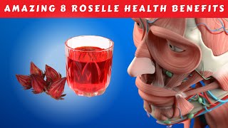 Amazing 8 Roselle Health Benefits [upl. by Sukramaj]