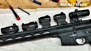 Best Red Dot Sights for the Money  Mad Man Review [upl. by Viens]