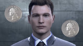 Detroit Become Human but it’s Connor doing Quarter Tricks cutscenes [upl. by Killen]