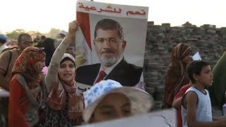 Egypte les proMorsi se rassemblent en hommage aux victimes [upl. by Nalyak493]