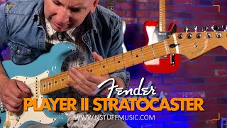 The AllNew Fender Player II Stratocaster  Maple Fretboard [upl. by Jt319]