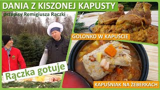 Rączka gotuje kapuśniak na żeberkach golonko w kapuście [upl. by Niabi]