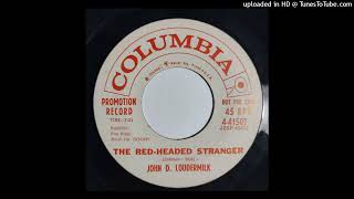 John D Loudermilk  The Red Headed Stranger  The Happy Wanderer 1959 country Willie Nelson [upl. by Normi]