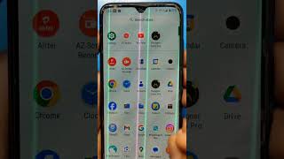 phone ki screen par lines kaise hataye  blinking screen problem  youtubeshorts shorts line [upl. by Nomyad656]