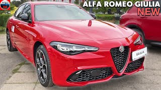 New ALFA ROMEO GIULIA 2024  Visual REVIEW [upl. by Alemaj657]