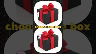 choose one box gift chooseonebox choosebox [upl. by Cyrus]