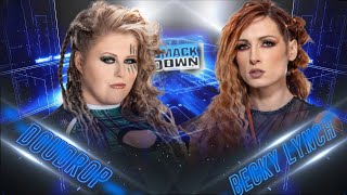 WWE 2k23  SMACKDOWN 122923  Becky Lynch vs Doudrop  All Women’s Universe [upl. by Eamanna]