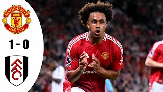 Manchester United Vs Fulham 10｜ All Goals amp Extended Highlights｜Premier League 20242025 [upl. by Gone737]