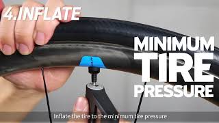 Giant Tubeless System How to fix a flat with a patch [upl. by Aneret]