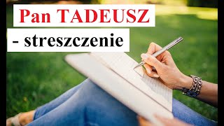 Pan Tadeusz  STRESZCZENIE [upl. by Eillat]